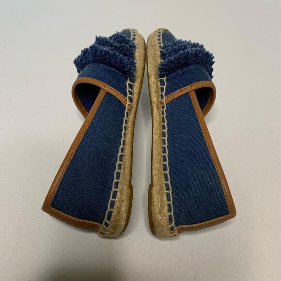 Tory Burch denim espadrilles with - Picture 4 of 8